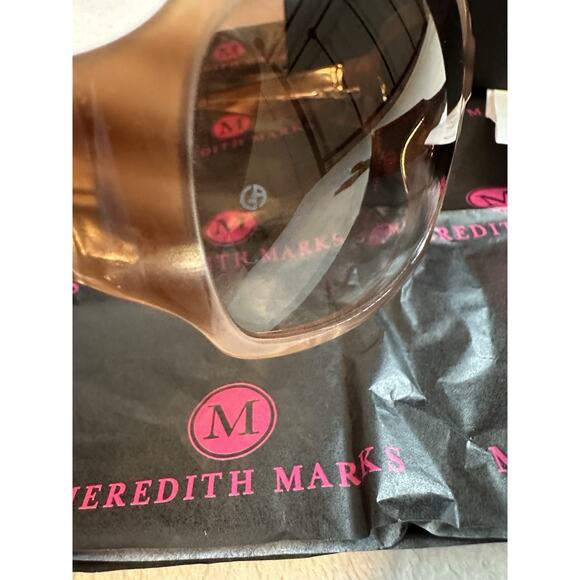 GIORGIO ARMANI Sunglasses Italy Beige Marble Owned By Meredith Marks Of RHOSLC main image 7